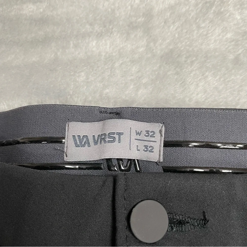 VRST‎ Pants 32x32 Mens Fairway 5 Pocket Golf Performance Stretch Slim Fit Black